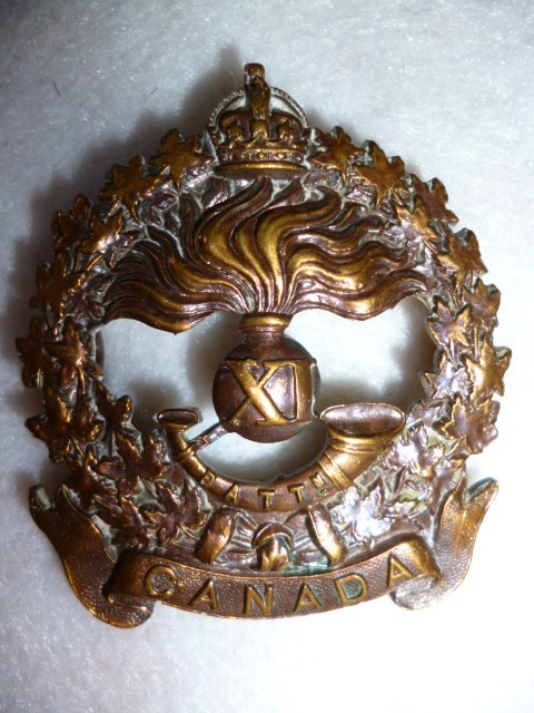 11th Battalion (Saskatchewan) Officer's Cap Badge, Reich Maker